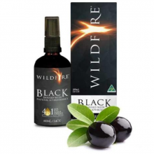 Wildfire Black 4-in-1 Pleasure Oil Massage Lubricant Bath Oil Body Moist 100ml