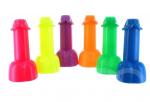 Rainbow Pecker Party Neon Penis Shooters Hens Party Drink Glass Gag Great Fun