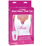 Bride to Be Shot Glass Tank Top 3 Sizes Hens Night & Bachelorette Party Shirt
