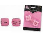 Dare To Do Dice Game Hens Night Novelty Fun Game Bachelorette Party Large Pink