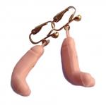 Willy Penis Clip Earrings Hens Night Novelty Bachelorette Party Fun Favour