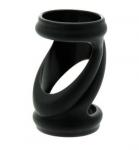 Mojo Svelte Male Erection Enhancer Silicone Sleeve Black