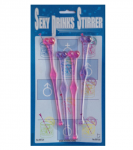 4 Sexy Cocktail Stirrers Party Drink Boys Night Boob Boobie Bachelor Novelty