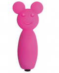 Pink Little Buzz Silicone Mini Vibe Bullet One Touch Waterproof Petite Discreet