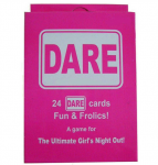 A fantastic fun hens night or birthday accessories with the 24 assorted dares