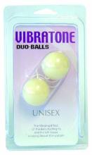 Vibratone Ben Wa Balls Exerciser Pelvic Kegel Exerciser White Duo Balls Kegal