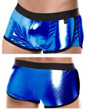 Cut For Men Athletic XL Trunk Blue Underwear Glossy Mens C4M Wear