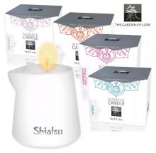 Shiatsu Raspberry Vanilla Tantric Natural Soy Massage Oil Candle Erotic Romantic