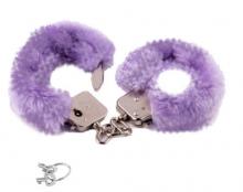 Fetish Fantasy Furry Cuffs Purple Sex Toy Lovers Bondage Mischief Adult Naughty