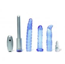  Remote Control Vibrator Kit with Three Sleeves Couples Sex Toy Bedroom Antics 