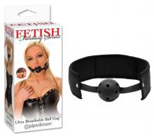 Fetish Fantasy Ultra Breathable Ball Gag Black Bondage Gags Muzzle