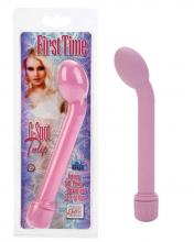 First Time G-Spot Tulip Pink Vibe Waterproof Angled Vibrator California Exotic