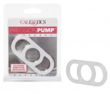 Precision Pump Erection Enhancer Clear Precision Pump Erection Enhancer Clear Durable Silicone Stretchy 2-Handled Ring