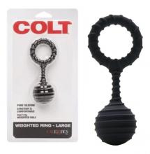 Colt Gear Colt Weighed Ring Large Cock Ring Black Cockrings Delay Ejaculation