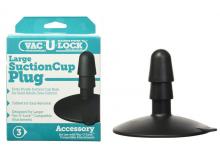 Vac U Lock Double Up Plug Suction Cup Dong Joiner Dildo Connector Sex Toy Aids