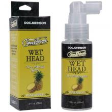 Wet Head Dry Mouth Spray Pineapple Flavoured 59ml Goodhead Edible Oral Lotion