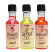 Cocktail Delights 3 Pack x 59ml GoodHead Cocktail Delights Peach Bellini, Strawberries & Champagne, Lemon Drop