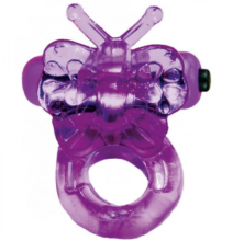 Wet Dreams Purrfect Pet Buzzy Butterfly Soft Pleasure Ring Good Bullet Vibration