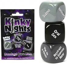 Kinky Nights Bondage Dare Dice Adult Game Fantasy Couple BDSM Erotic Practices