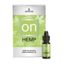 Sensuva On Hemp Oil Sensuva On Hemp Oil Infused Female Arousal Oil 5ml Stimulating Sexual Drive