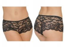 Low rise lace booty short Coquette La Petite CQ102 Stretch OS Coquette Daily Hus
