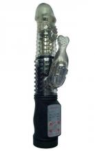 Slimline Passion Wave Jack Rabbit Black Mermaid Vibrator Stimulator 2019 Release