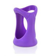 Mojo Slinky Male Erection Enhancer Silicone Sleeve Violet