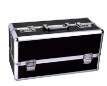 3 digit combination lock latches dual hinged flip-top lid strong secure stylish