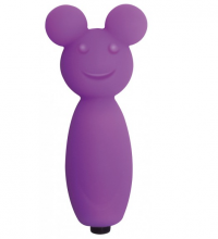 Purple Little Buzz Silicone Mini Vibe Bullet 1 Touch Waterproof Petite Discreet