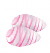 Crystal Small Premium Glass Eggs Clear Personal Great Kegal Exerciser 