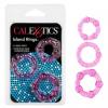 Cock Ring Mens 3 Pack Pink TPRubber Stretchy Enhance Erection Health Sex Aid